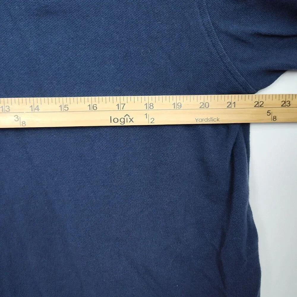 Levi's‎ Polo Shirt Men's Size XL Navy Blue Embroidered Logo Short Sleeves